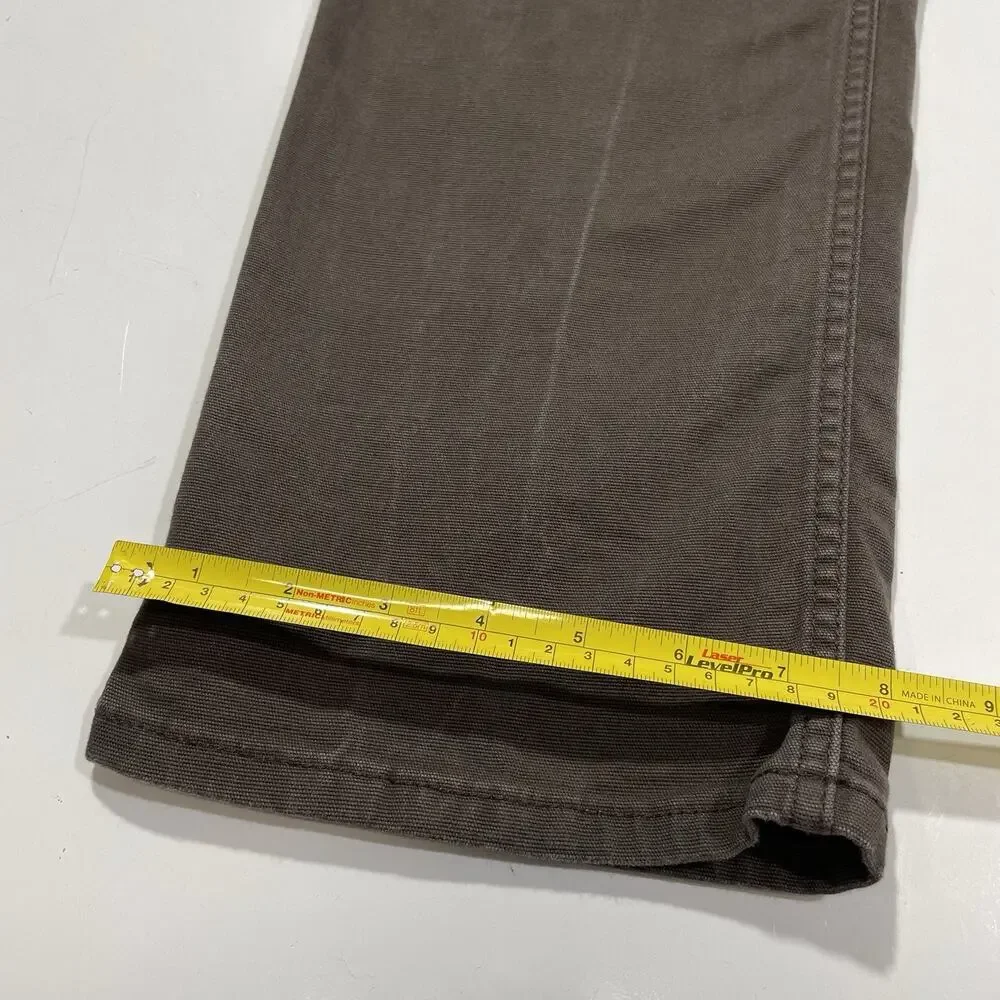 Carhartt Men’s Relaxed Fit Carpenter Casual Work Pants Brown Utility 32x30